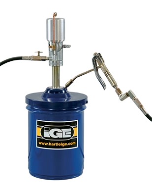 Air-Op Grease Pump, Hose Etc