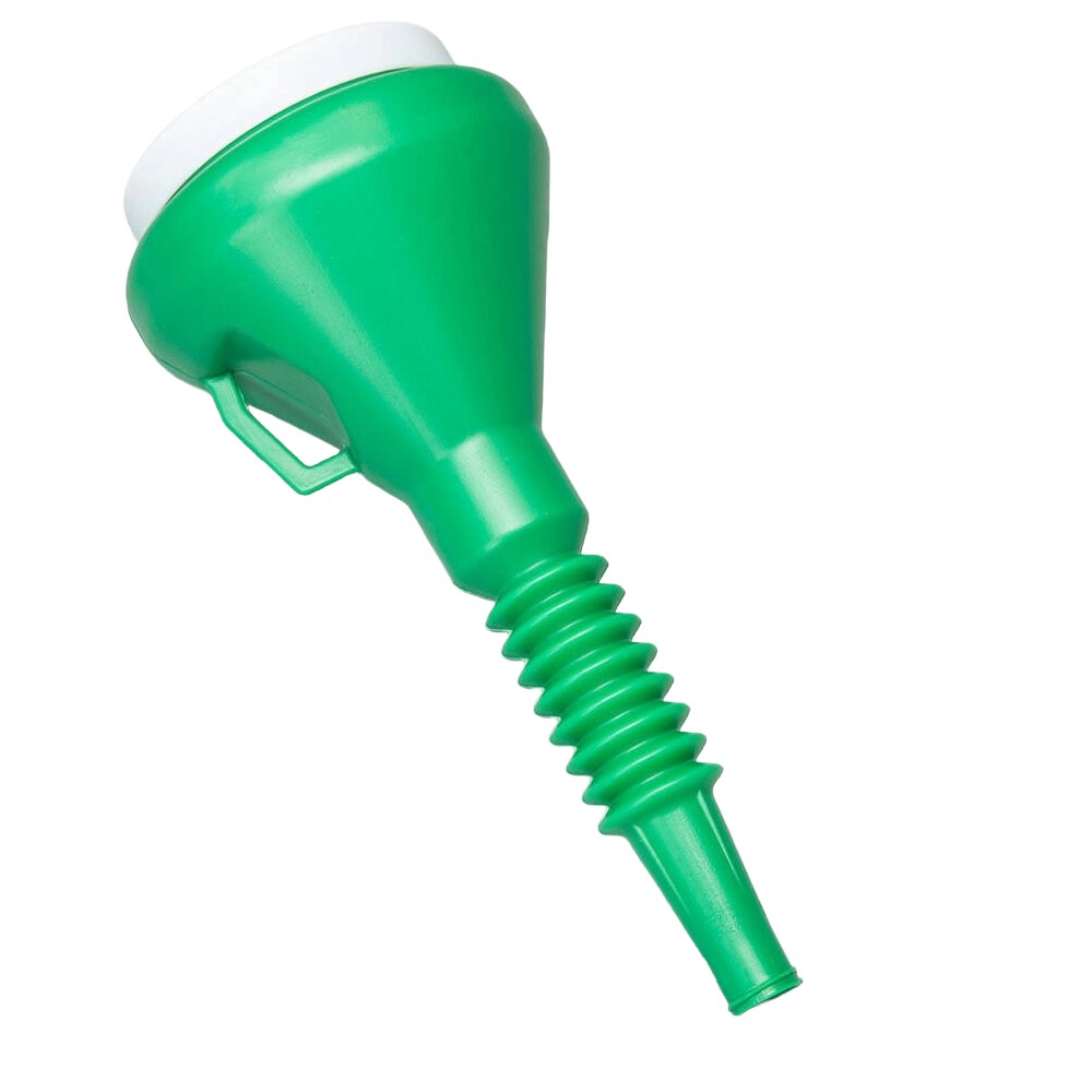 Funnel 4" Anti Slash Rim With Lid And Spout Cap