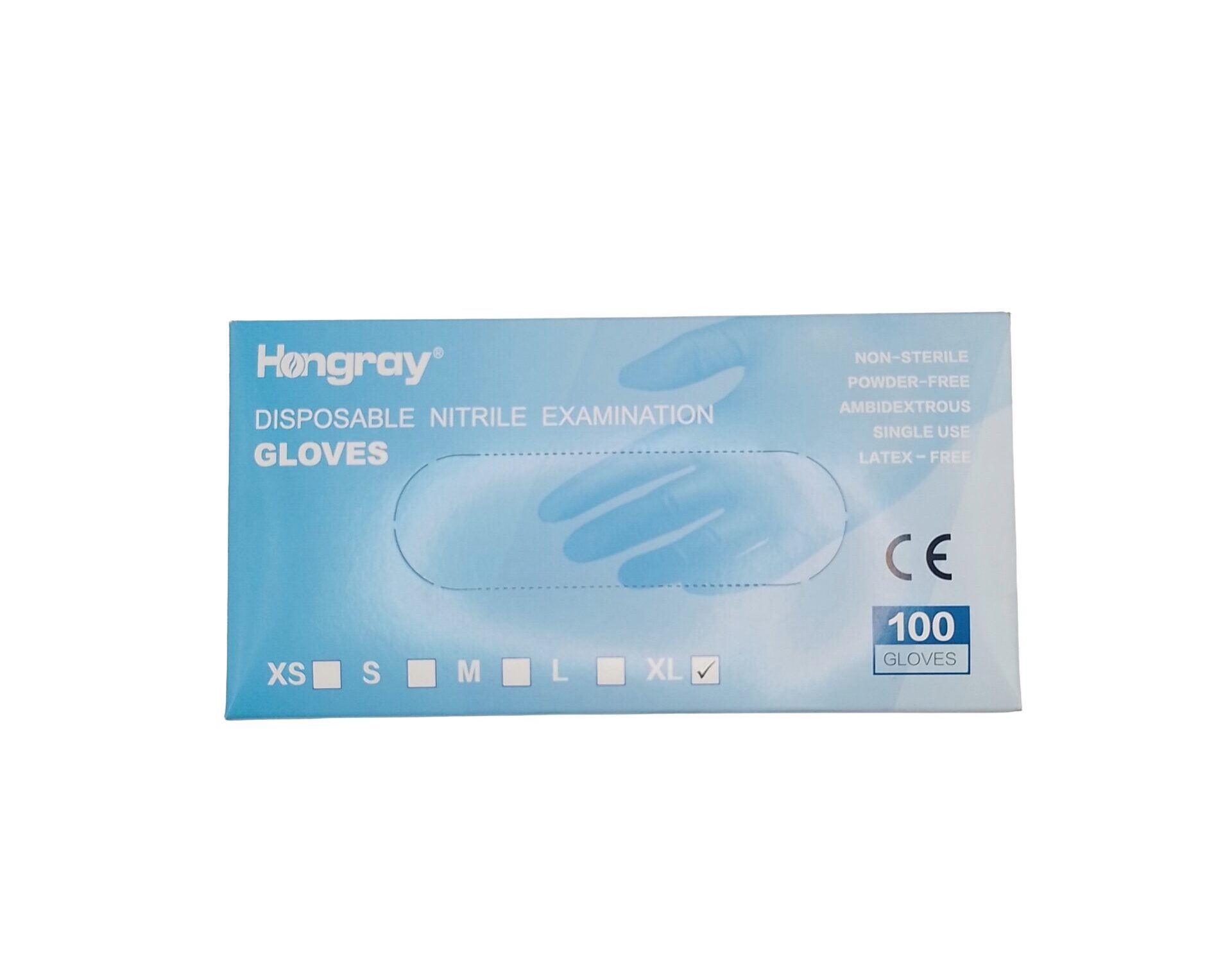 Gd1 Nitrile Gloves Large (x100)