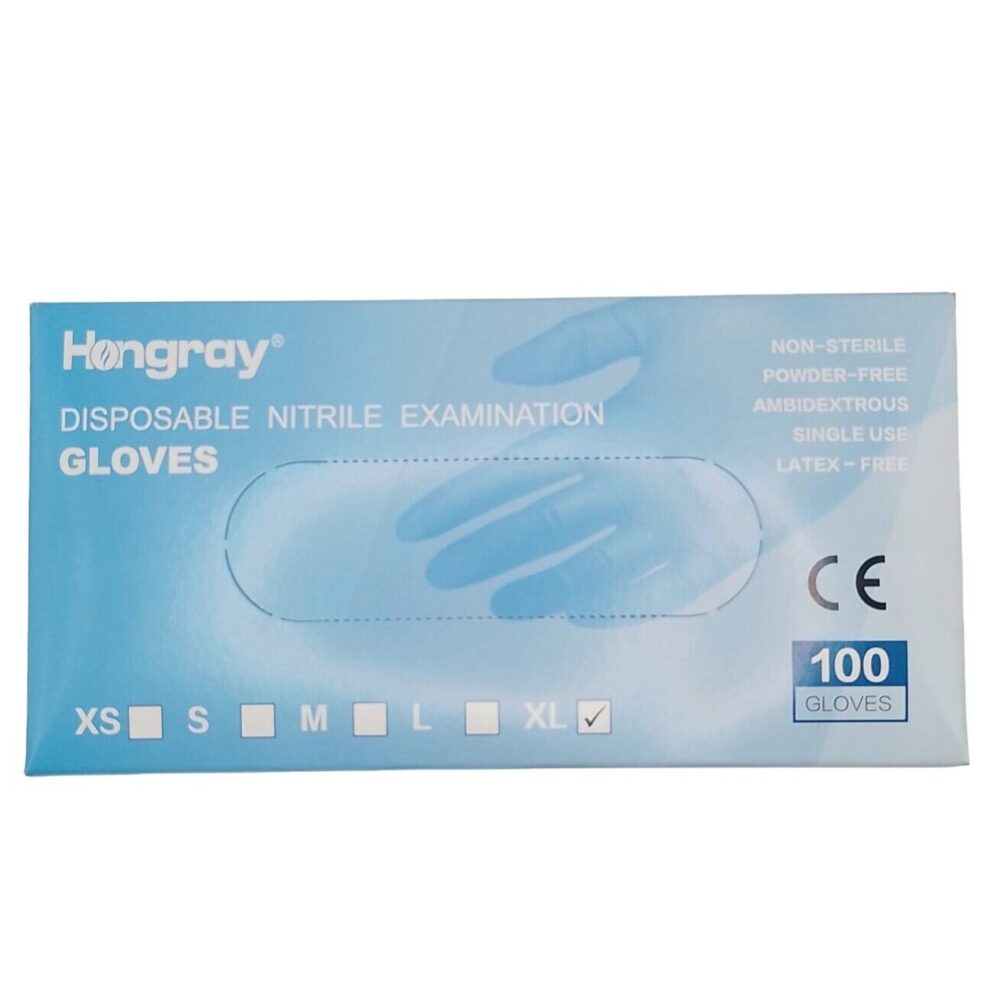 Gd1 Nitrile Gloves Large (x100)