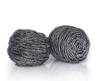 Scourer Stainless Steel (6X6X4Cm Rochley)