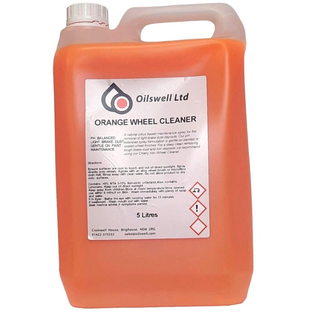 Orange Wheel Cleaner 5L