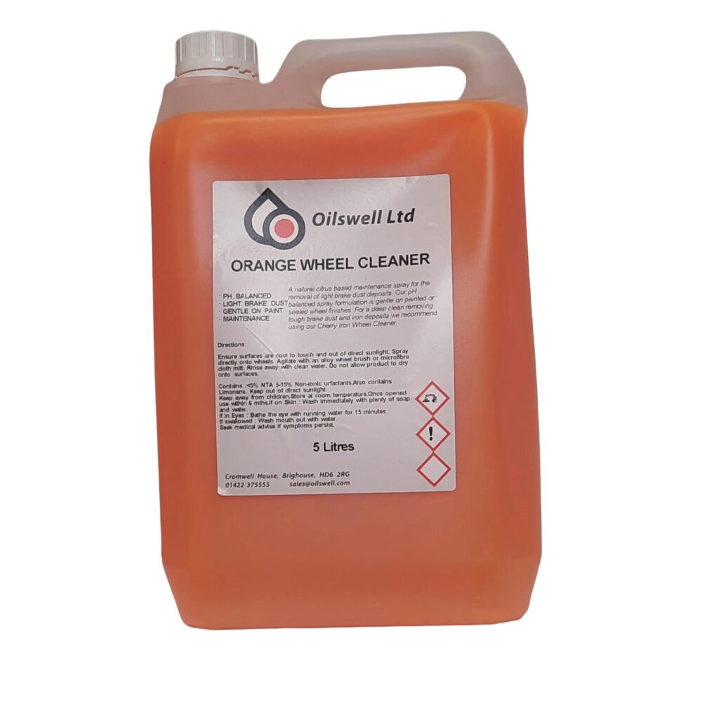 Orange Wheel Cleaner 5L