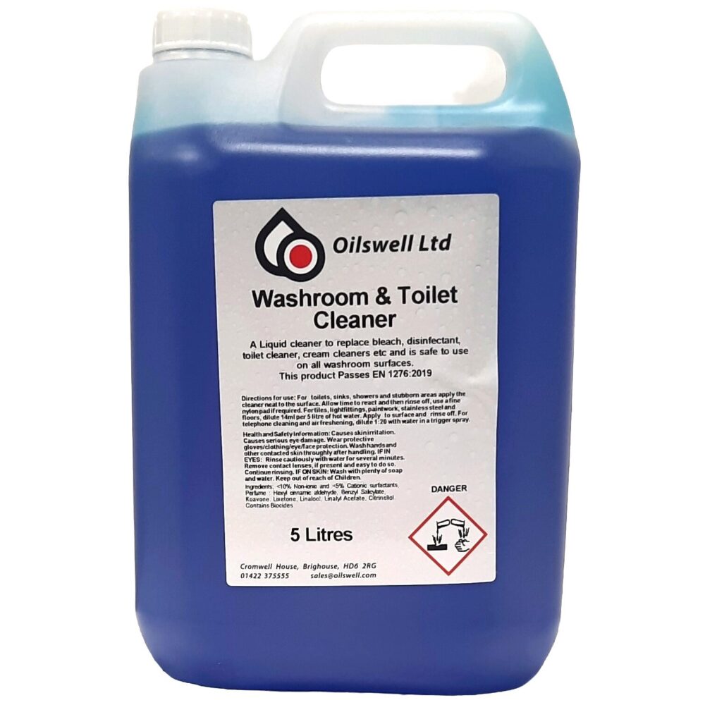 Blue Toilet & Washroom Cleaner 5L