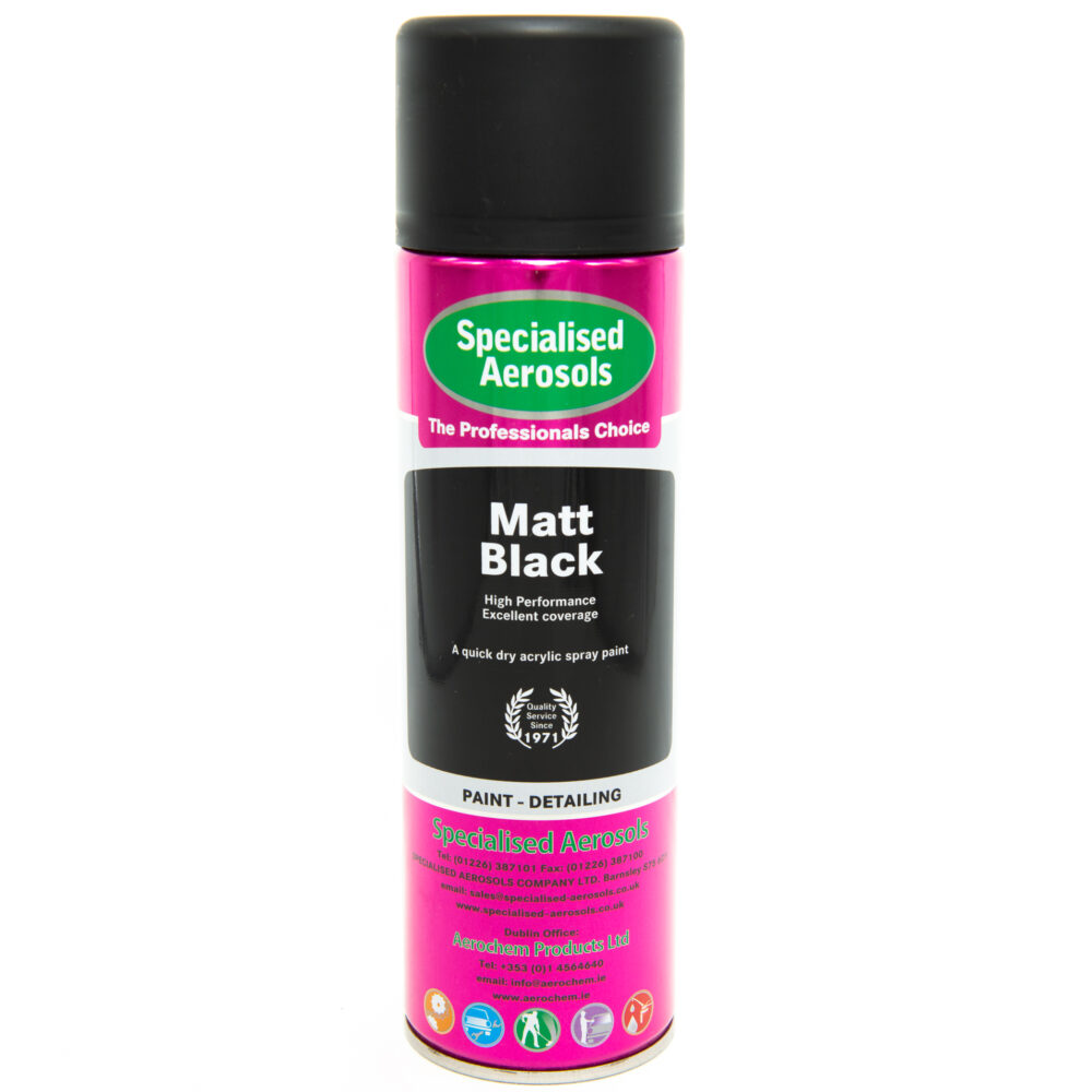 Spray Matt Black
